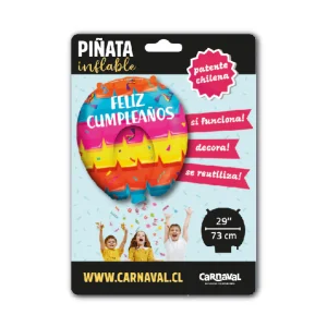 Piñata Inflable Mexico Colores