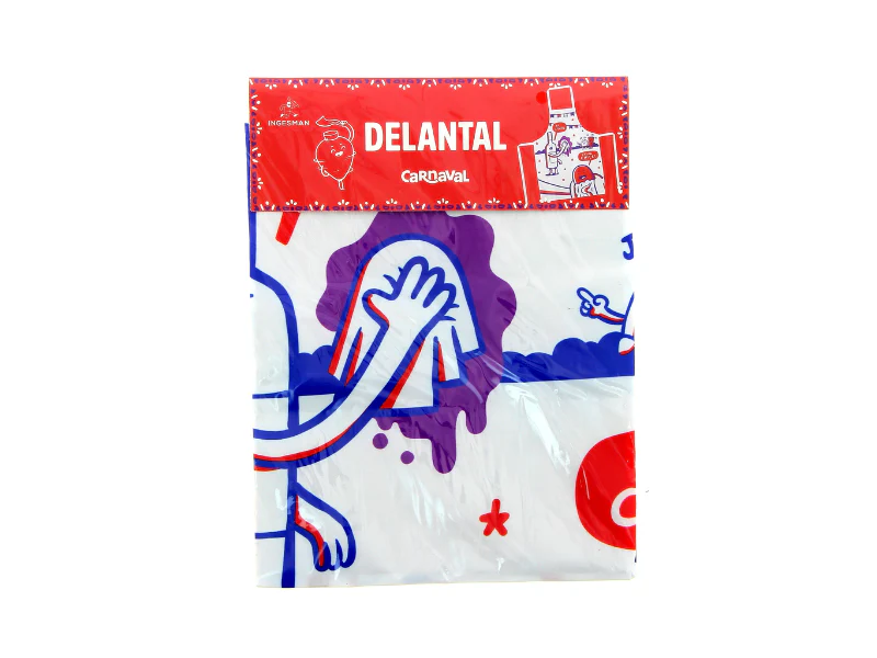 Delantal Dieciochero De Adulto Fiestas Patrias Ingesman